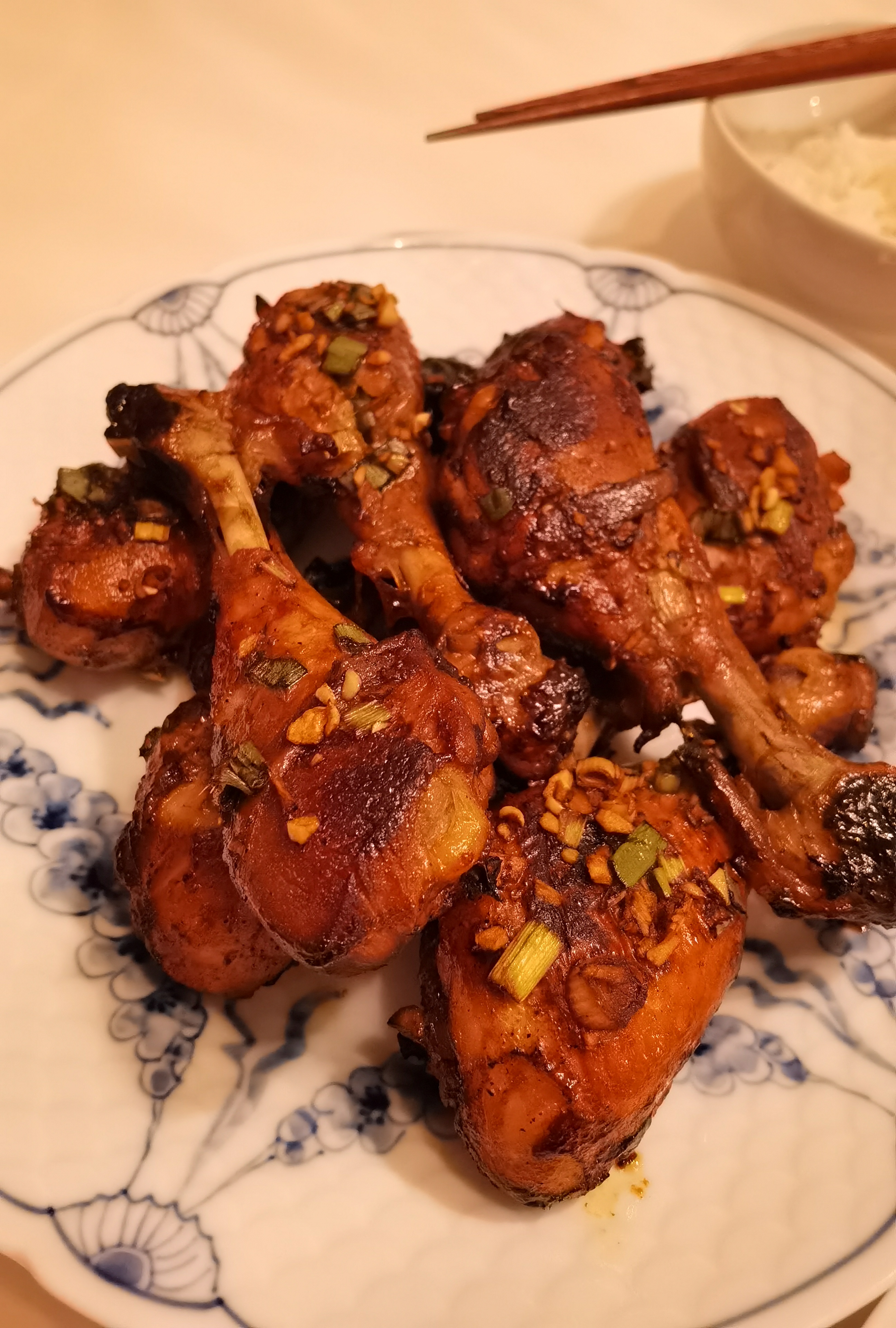 Honey soy baked chicken thighs, super tender and juicy